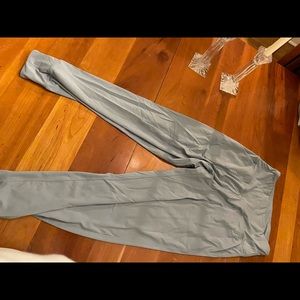 Blue Legging Material Joggers